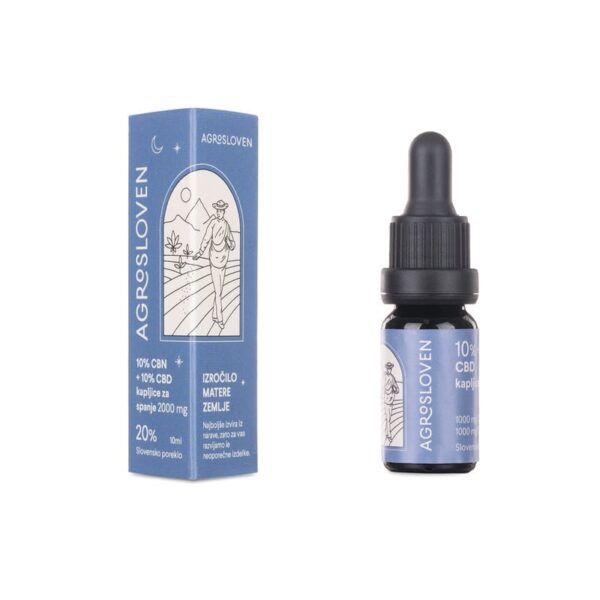 10% CBN + 10% CBD konopljine kapljice – slika 2