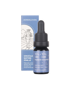 10% CBN + 10% CBD konopljine kapljice