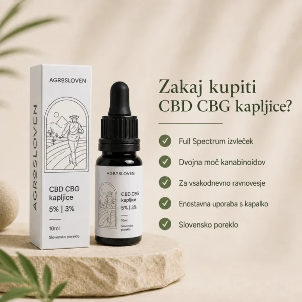 5% CBD + 3% CBG konopljine kapljice – slika 2