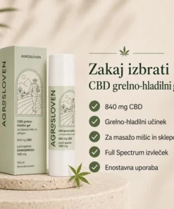 cbd grelno hladilni gel agrosloven prednosti