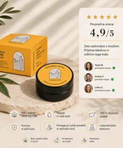 CBD konopljino mazilo