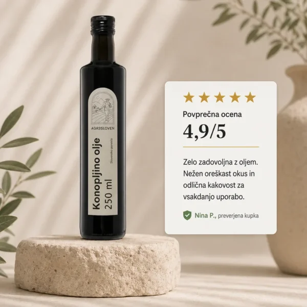CBD konopljino olje 250 ML – slika 4