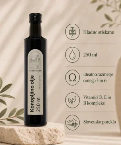 CBD konopljino olje 250 ML
