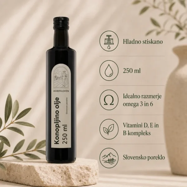 CBD konopljino olje 250 ML – Agrosloven